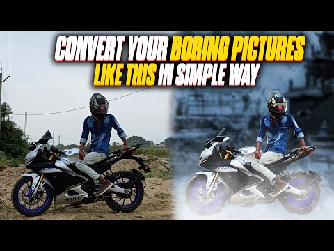 HOW TO EDIT BORING PHOTOS INTO MASTER PIECE⚡️