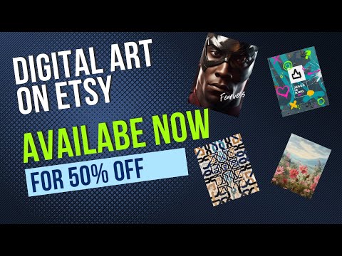 Unveiling Digital Art Etsy Can't Deny!  Take A Look At This Art On Etsy You Can Get Now For 50% Off