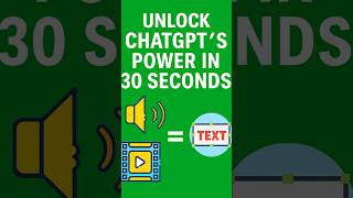 Unlock ChatGPT’s Power in 30 Seconds | No Tech Skills Needed!