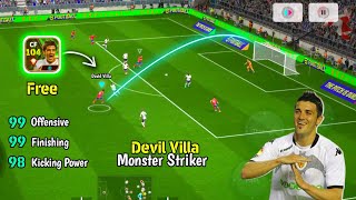 Free David Villa 🔥You will regret if you skip  Him🫵👿 David Villa Epic Booster Review in eFootball 25