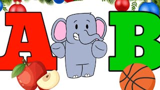 A FOR APPLE 🍏🍎। ALPHABET  FOR YOUR KIDS। KINDERGARTEN CHILDREN SCHOOL RHYMES। PHONIC SONG।#chuchutv