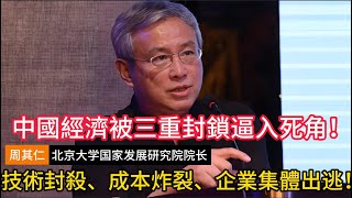 【周其仁深度警示】中国经济被三重封锁逼入死角！技术封杀、成本炸裂、企业集体出逃  #经济死角 #制造业逃亡 #出海建厂 #体制高压 #地缘封锁 #税负炸裂 #经济困局 #中国经济 #房地产危机