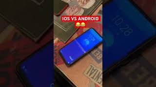 IOS VS ANDROID 😂 #ios #android #iosvsandroid #entertainment