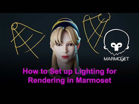 AGA: How to Set up Lighting for Rendering in Marmoset