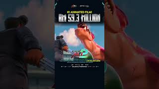 INTEL TERKINI : RM59.3 Juta Sudah Dicapai Ejen Ali The Movie 2 #ejenalithemovie2 #eatm2 #AniMY