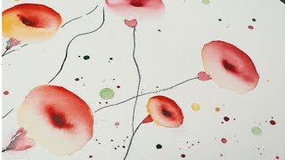 Paint a joyful 3D confetti-style flower using only a simple OVAL | Beginner-friendly