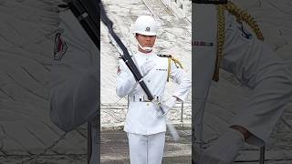 禮兵操槍 離手8轉 #海軍儀隊 #中正紀念堂 #禮兵交接 2025.07.16