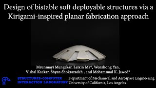 Design of Bistable Soft Deployable Structures via a Kirigami-inspired Planar Fabrication Approach