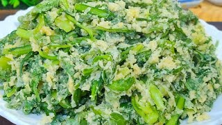 茼蒿蒸法秒變美食！很多人一輩子都沒嘗過，太解饞了