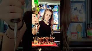 Shot time 🤷🏻‍♀️ #shots #bartender #drinks #lineup #whiskey #recipes