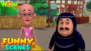 BEST SCENES of MOTU PATLU | FUNNY Cartoons in Hindi | Wow Kidz | Compilation 06