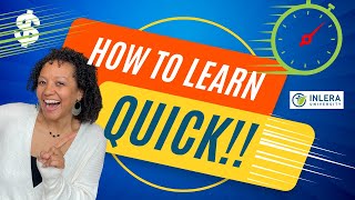 How to learn quick on the job in the ER registration?