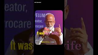 Dr. Velumani on Her Wife 🤍