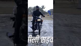 abs vs non abs braking test || bajaj platina with abs || #bajaj #bestvideo  #abs