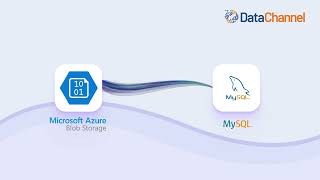 Move data from Microsoft Azure Blob Storage to MySQL data warehouse