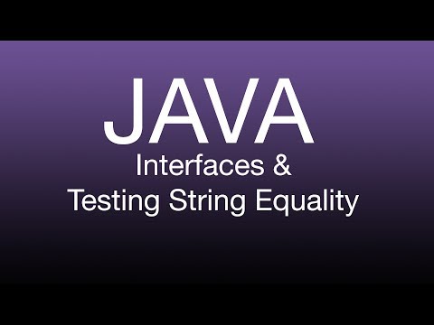 Java made Simple: String Equality Tutorial