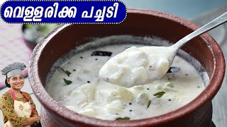 മാറ്റി നിർത്താനാകില്ല ഈ വെള്ളരിക്ക പച്ചടി | Tasty Vellarikka Pachadi | Kerala Style Pachadi Recipe
