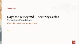 Day One and Beyond: Networking Foundations