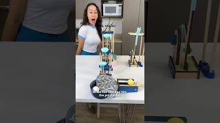 Cooking breakfast with a chain reaction machine
