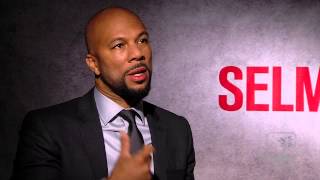 Carmen Ejogo and Common talk SELMA | Hollywood +