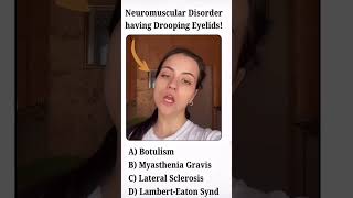 Myasthenia gravis | Botulism | lateral Sclerosis |lambert -Eaton syndrome