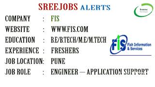 Today (18-09-2018)Sree JOBS Alerts|| Jobs for Experienced and Freshers..