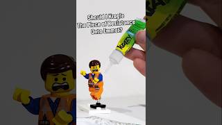 Should I KRAGLE The Piece Of Resistance Onto Emmet? The Lego Movie #lego #legomovie #legominifigures