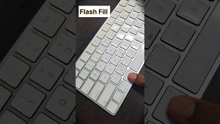 Mac Pc Flash Fill Shortcut Key #techguruji #computer #tricks #shorts #tech #mac