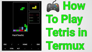 🎮 How To Install & Play Tetris in Termux | HackTeachz | #short | #Firstshort