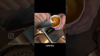 11oz Latte Art #tokyo #sendagaya #benchmarktokyo #cafe  #dogcafe #coffee #latteart #ラテアート