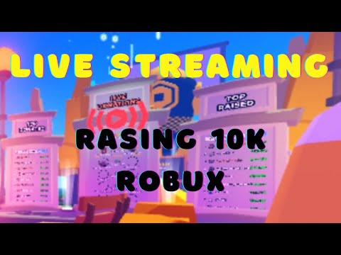 🔴 PLS DONATE LIVE | RASING 10K ROBUX ! GOAL 2k SUBS!