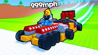 I Built The WORLD'S FASTEST CAR in Roblox Build a Car!