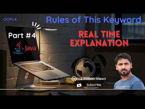 Part #$4 OOPs  "this" Keyword in Java #ThisKeyword#JavaForBeginners