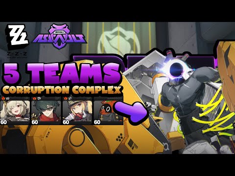 5 Teams to Make Corruption Complex Easy in Deadly Assault | Zenless Zone Zero | Tips and Guide Hako