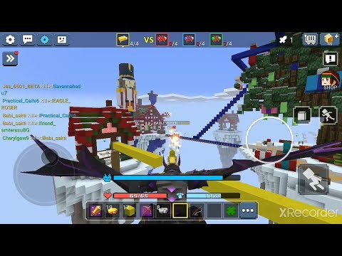Block man go || new bed war