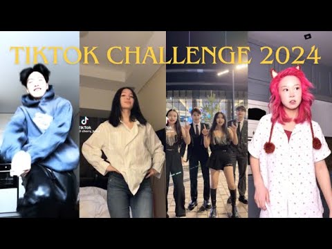 TikTok dance challenge 2024!Do you know all this trend?#tiktokchallenge