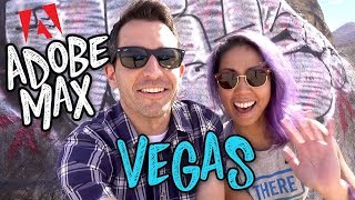 Adobe Max in Las Vegas!