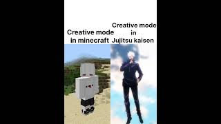 #memes #minecraft #minecraftmemes #jujutsukaisen #gojo #satorugojou #jjk #jjkmemes #satoru #gojomeme