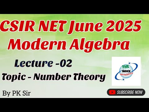 Lec-2Modern Algebra/#csir #netmaths