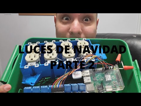 LUCES DE NAVIDAD CON UN RASPBERRY PI PARTE 2 !!!!!