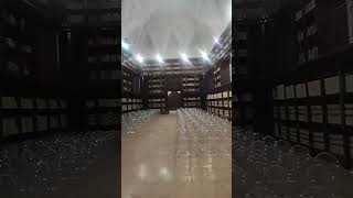 Ingresso alla Sala Filangieri dell'Archivio di Stato Napoli per Maria Sofia di Borbone