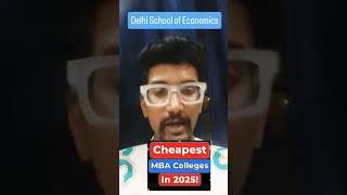 Cheapest MBA Colleges in 2025 #mbaindia #mba2025 #mbajourney #mbainterview #mbapreparation