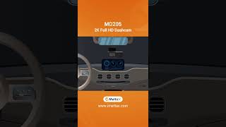 MettaX Dashcam MD205 - 2-channel 2K Full HD Dashcam
