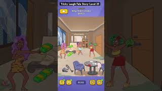 Tricky Laugh: Tale Story - Level 23 -Help them make peace.