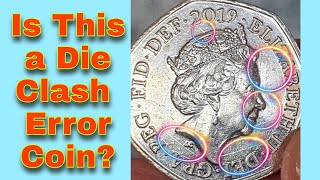 Rare Die Clash Error 50p coin ? #shorts #errorcoins #coincollecting