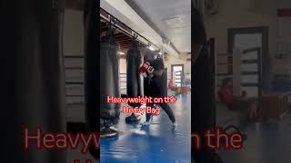 The Rammyth puts work in on the Heavy bag #TheRammyth #Boxing #Heavybag #Training #Workout #Gym