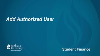How to Add An Authorized User