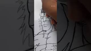 #drawing #creativity #art #shorts Hanuman ji drawn by DeV Creativity 🙏Jai Shree Ram🙏