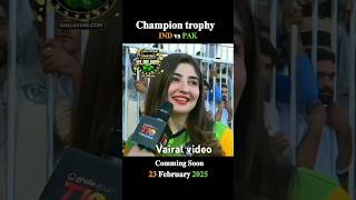 champions trophy 2025 | pakistani girls 😱👌#shorts