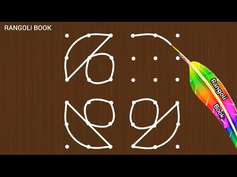 Shivratri Rangoli|6*6 Straight Dots|Vilakku Kolam|Dipam Muggulu|Rangoli Book.